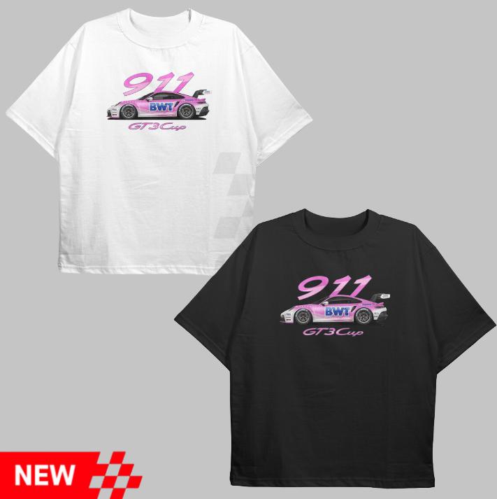 Drive in Style Car-Themed Vintage Graphic Tees, Porsche 911 GT3 Tshirt, The World of GT3 Car Series Shirts, Unisex Sport Car Shirt Top Menswear