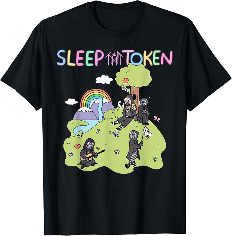 Sleep Token Vintage Rock Band Tour T-Shirt Crewneck Classic