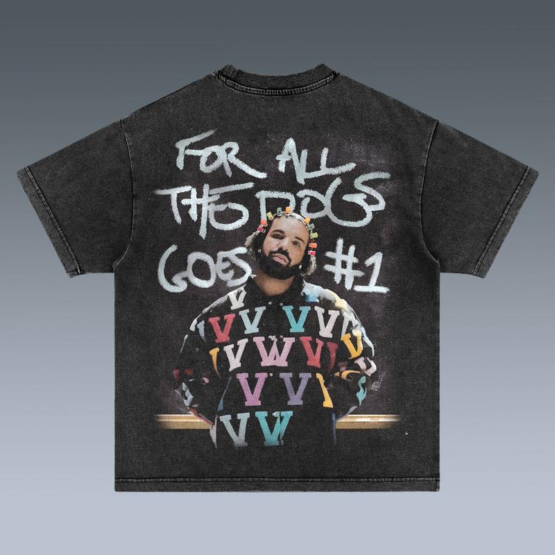 DRAKE 2 SIDES Cotton Vintage Shirt To Match Sneaker Hiphop Clothing Rapper Merch Shirt, Hiphop Tour Concert 2024, Gift For Fan Y2K Aesthetic Hoodie Sweatshirt