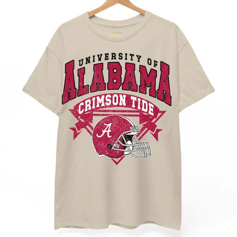 13. Alabama Crimson Tide NCAA Vintage Sweatshirt, University of Alabama Basketball Shirt, Classic Unisex Gift for Fans