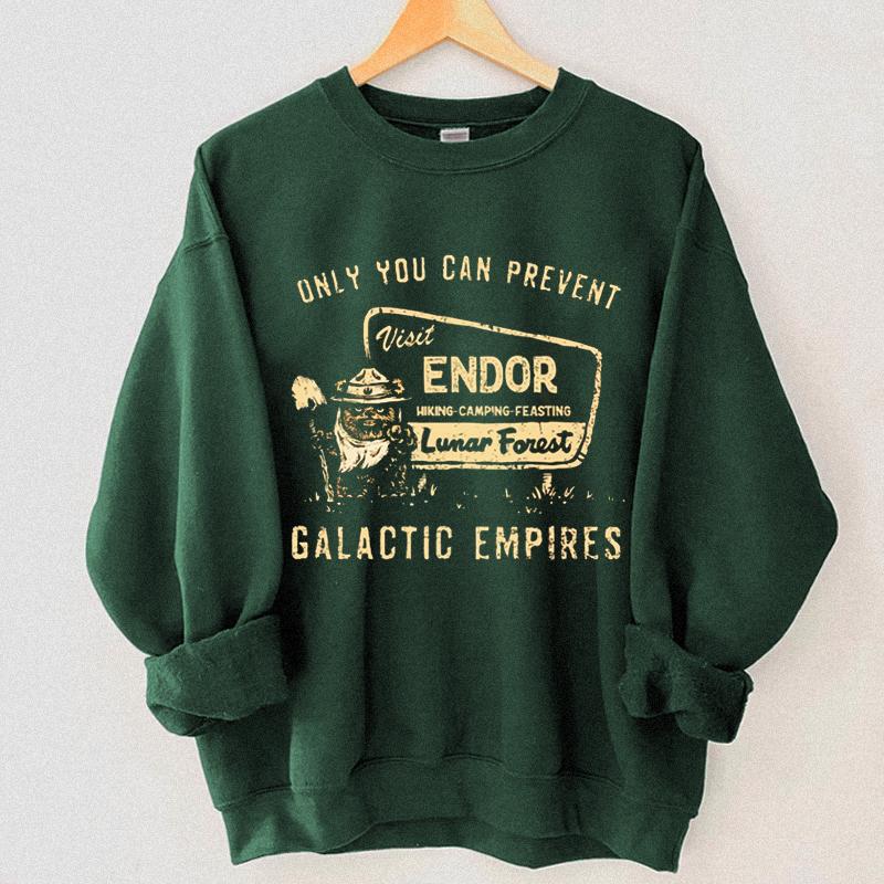 Ewok Endor National Park Protect Our Forest Vintage Shirts, Cotton Unisex T-shirts, Sweatshirt, Crew Neck, Size S- 3XL, Menswear Top, Womenswear Top U