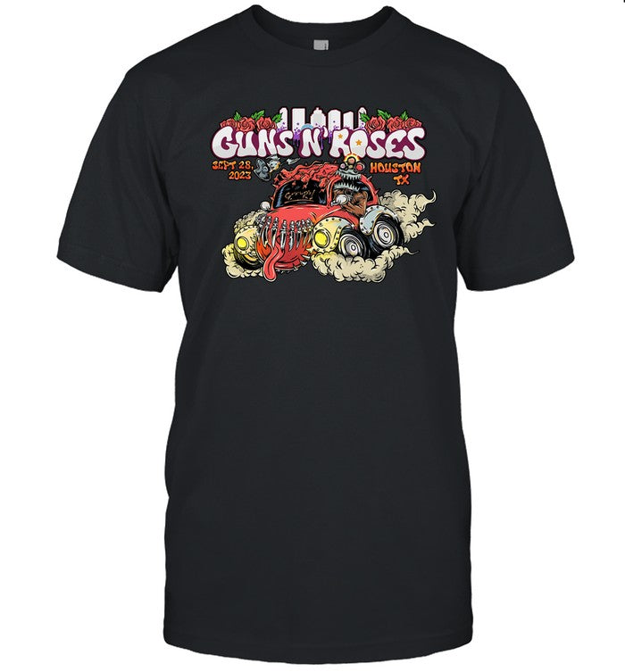 Guns N' Roses Houston Minute Maid Park Tour Sept 28 2023 Shirt