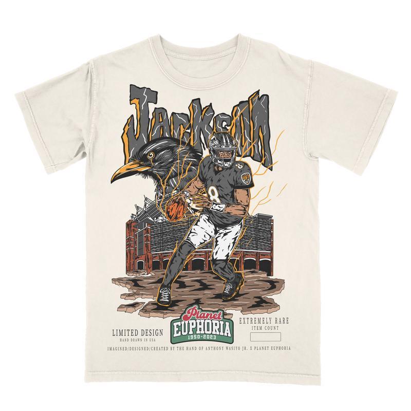 Lamar Jackson Planet Euphoria Shirt, Vintage 90s Unisex Football Tees, Football T-Shirts, Sports Shirt, Game Day Tee, Football Fan Gifts