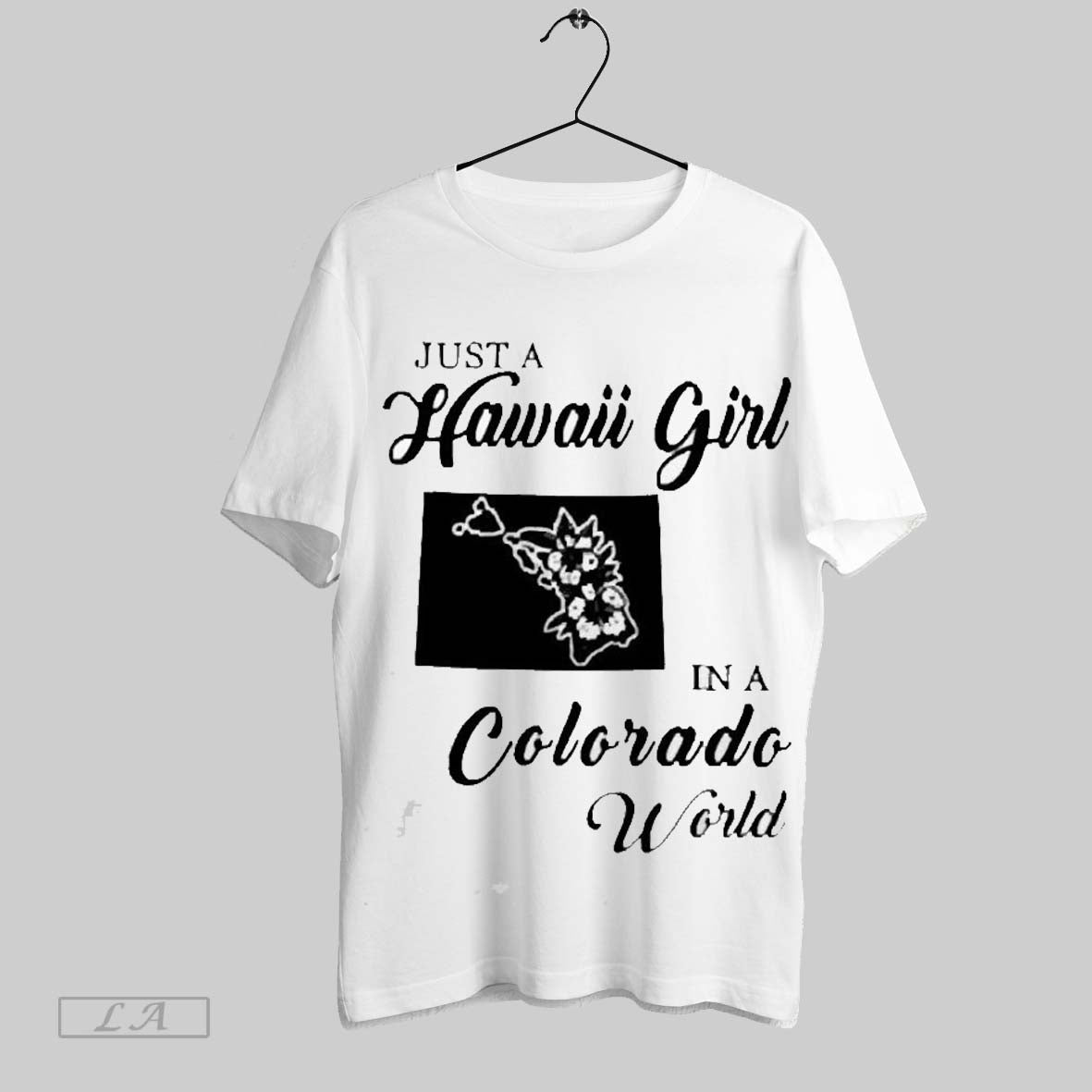 Top Just A Hawaii Girl In A Colorado World 2025 Unisex Sweatshirt T Shirt Hoodie | TeeSparky.com
