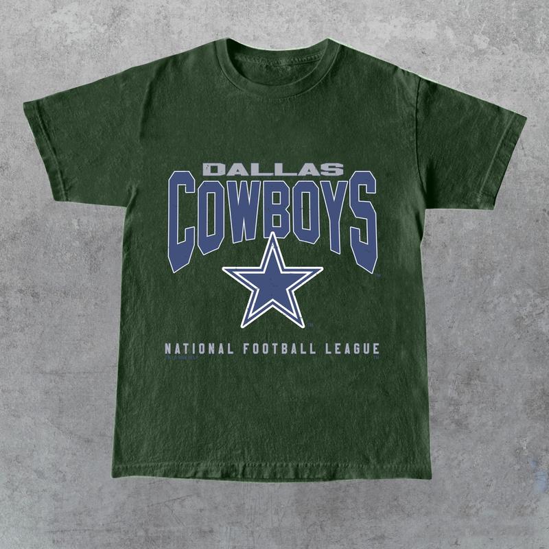 Vintage Cowboys 1995 Dallas - Sport Design Collection - Crewneck Unisex T-shirt, Gift for Her, Gift for Him, Gift for Friend Menswear Top