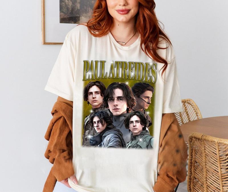 Paul Atreides T-Shirt, Paul Atreides Shirt, Paul Atreides Sweatshirt, Hip hop Graphic, Unisex Shirt, Cult Movie Hoodie, Vintage Shirt, 90's Fans Gift,