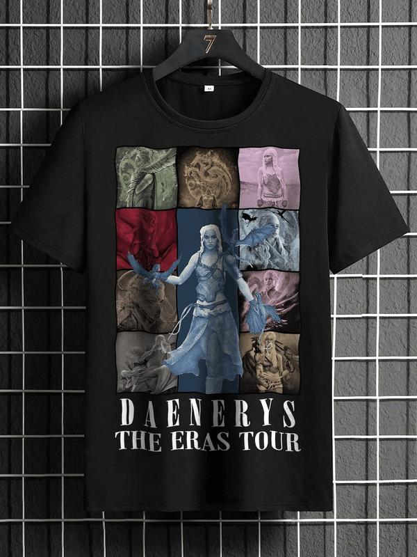 Daenerys Targaryen The Era T Shirt, Mother Of Dragon  90S Vintage Bootleg Unisex T-Shirt, Baldurs Gate Shirt Unisex Shirt, DT50, Unisex Cotton Graphic