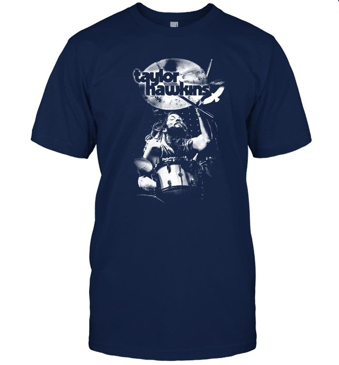 Fighters Taylor Hawkins Tour LA LONDON UK 2022 Tee Limited Edition