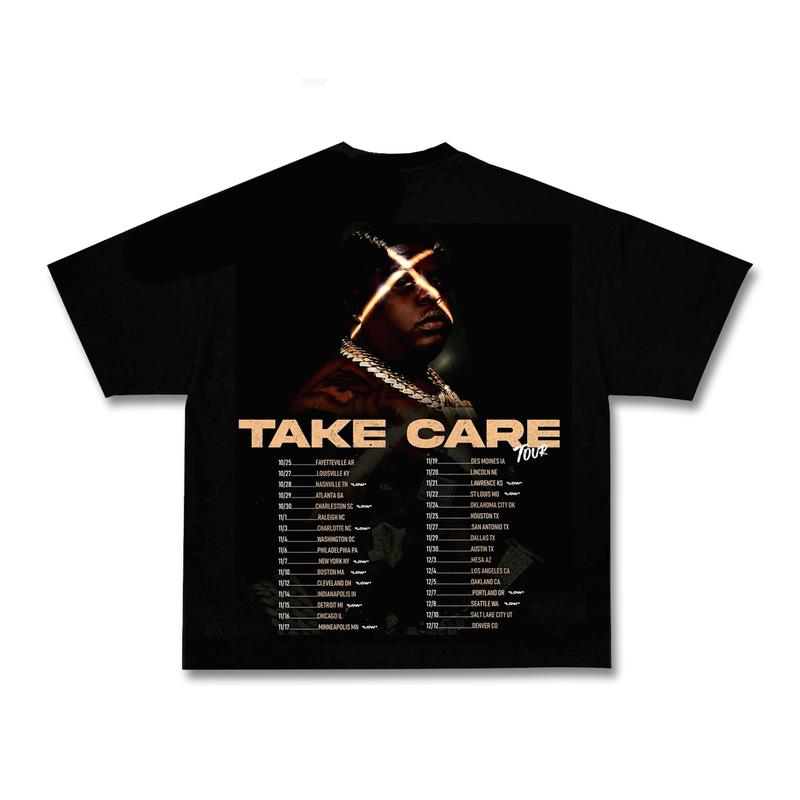 BigXthaPlug Take Care Ver2 Vintage 90s Graphic Tees, 2 Sides Cotton Vintage Shirt To Match Sneaker Hiphop Clothing Rapper Merch Shirt, Hiphop Tour Concert 2024, Gift For Fan Y2K Aesthetic Hoodie Sweatshirt