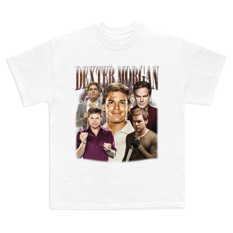 Dexter Morgan Vintage Shirt, Dexter T-Shirt, Gift Dexter Morgan Gift For Movies Lovers Casual Clothing Fabric Menswear Top Fleece