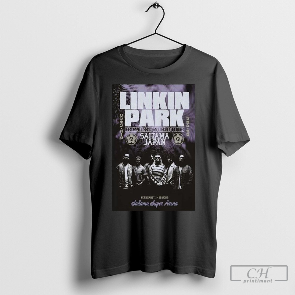 Official Linkin Park From Zero World Tour Feb 11 12 2025 Saitama Super Arena Japan Shirt Poster Hoodie Sweatshirt