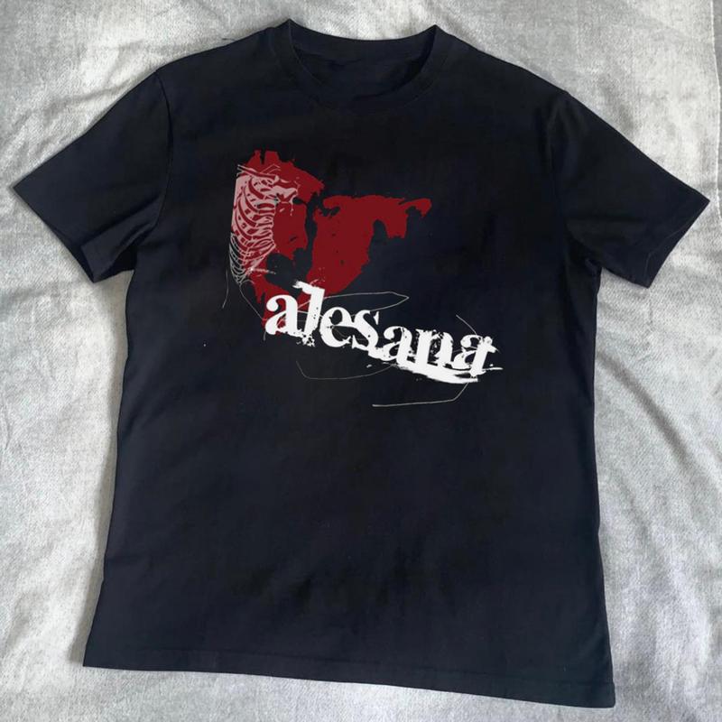 Vintage Alesana Band Unisex Cotton T-shirt All Size S to 4XL, Band Heavy Metal Shirt, Alesana band 90s shirt, gift for her, Rock Music Band Shirt, Roc