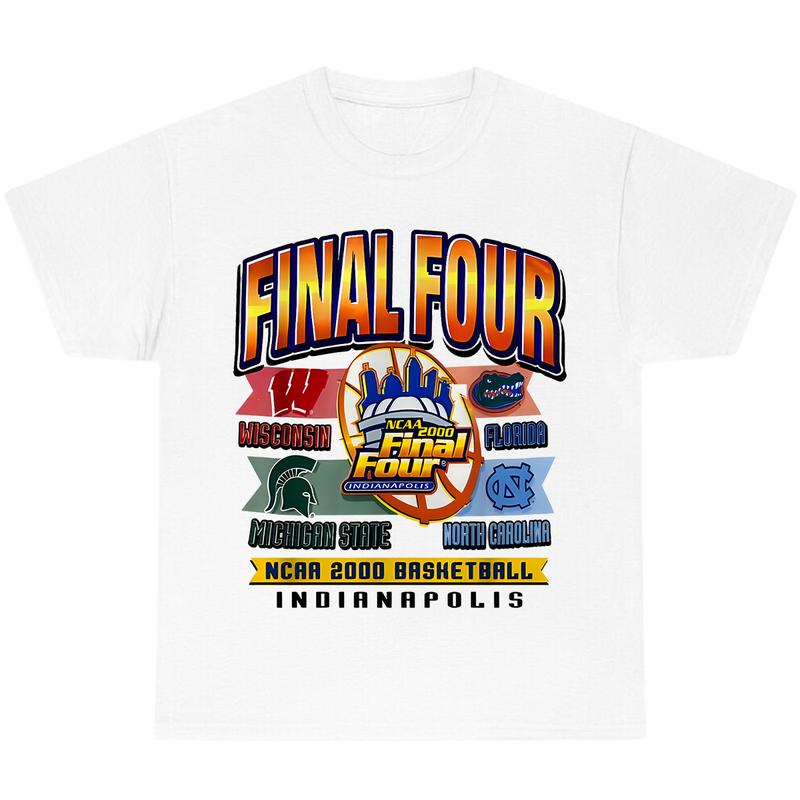 2000 NCAA Final Four Vintage T-Shirt, Full Color T-Shirt, Unisex T-Shirt, For Men, For Women billabongshirts
