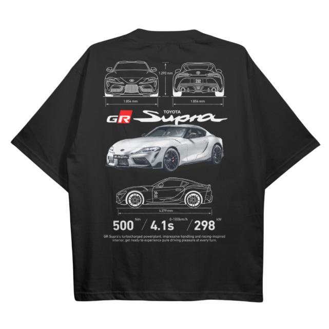 GR SUPRA MK5 BLACK Tshirt, Gr Supra MK5 Shirt, Vintage Graphic Tee, Y2K Shirt, Technical Specs T-Shirt, Racing Shirt, Car Shirt Trending, Sport Car Sh