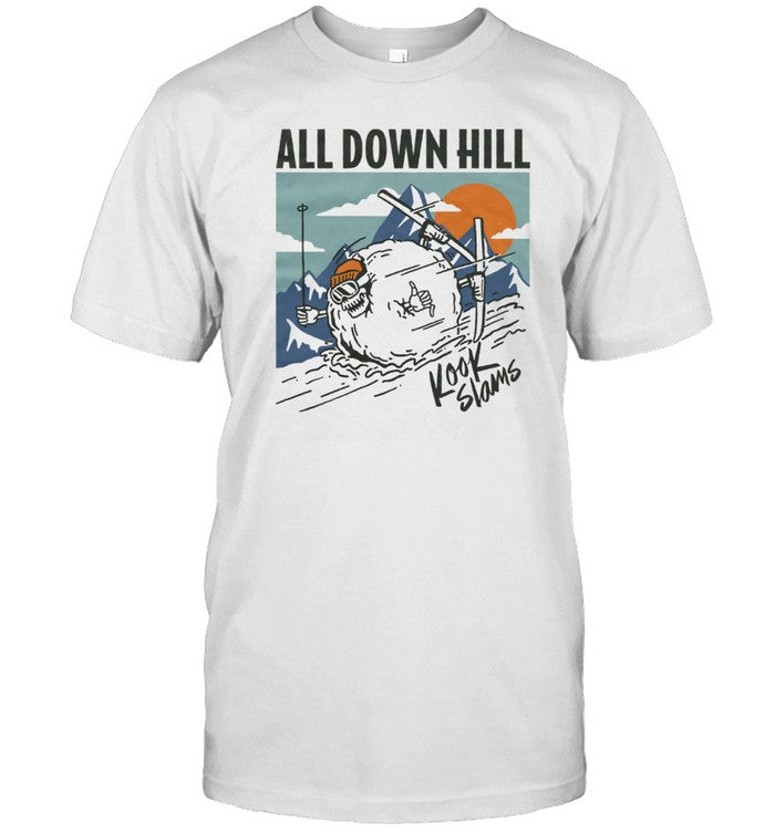 Kook Slams All Down Hill 2025 T-Shirt