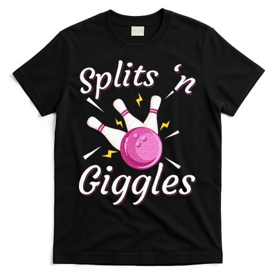 Funny Splits N Giggles Bowling Team Bowler Sports Player T-Shirt Hoodie Sweatshirt | TeeSparky.com