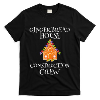 Gingerbread House Construction Crew Decorating Baking Xmas T-Shirt Hoodie Sweatshirt | TeeSparky.com