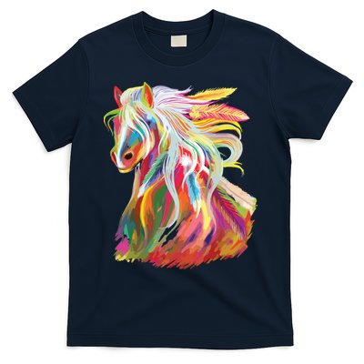 Horse Head Watercolor Equestrian T-Shirt Hoodie Sweatshirt | TeeSparky.com
