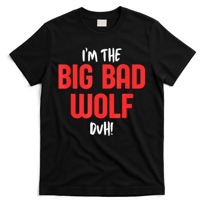 IM The Bad Wolf Duh Costume For Diy Halloween Party T-Shirt Hoodie Sweatshirt | TeeSparky.com