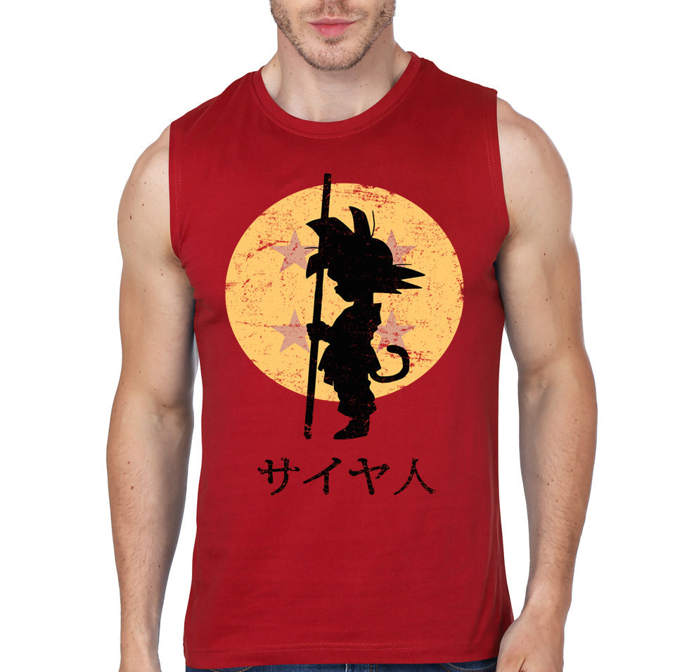 Kid Goku Red Vest T-Shirts, Hoodie, Sweatshirt | TeeSparky.com
