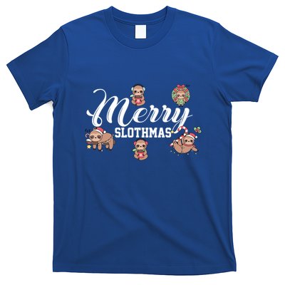 Merry Slothmas Funny Sloth Christmas Cute Animal Kingdom Cute Gift T-Shirt Hoodie Sweatshirt | TeeSparky.com