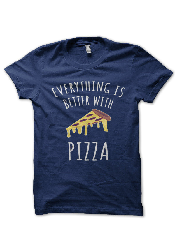 Pizza Half Sleeve T-Shirt Hoodie, Sweatshirt | TeeSparky.com