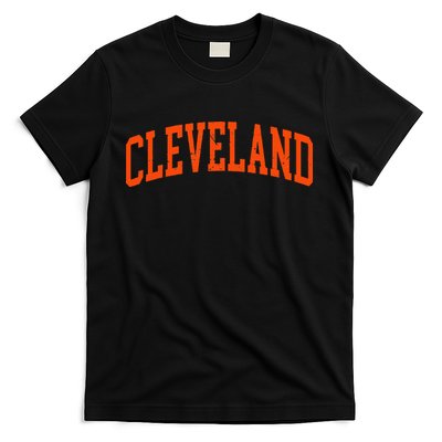 Retro Cleveland Ohio Arched Vintage Souvenir T-Shirt