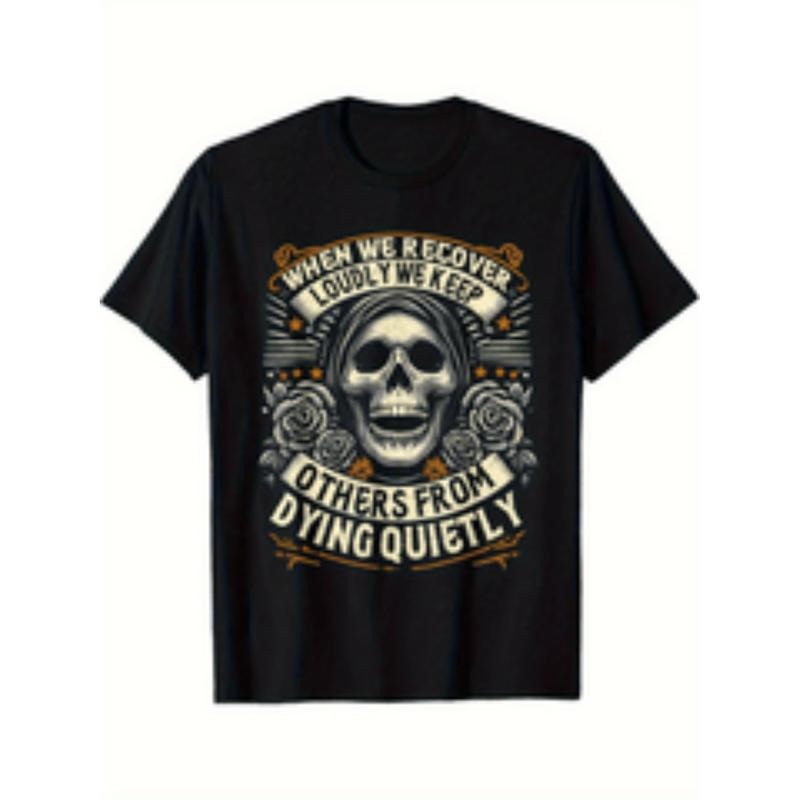 retro sobriety tee black cotton mens retro sobriety t shirt when we   keep  