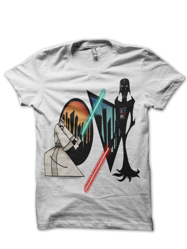 Samurai Jack White Tee Style003 Hoodie, Sweatshirt | TeeSparky.com