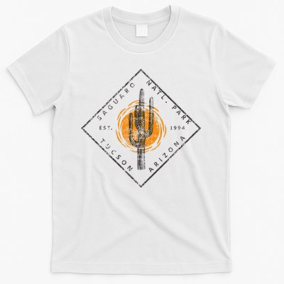 Saguaro National Park Tucson Arizona Cactus Art Vintage T-Shirt