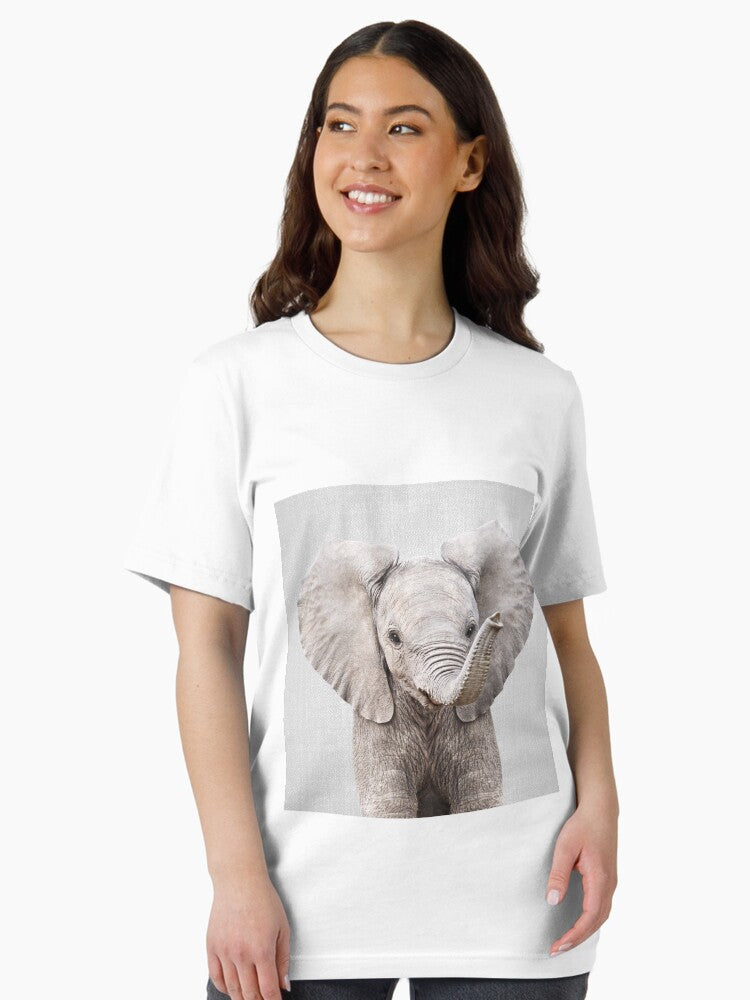 Baby Elephant - Colorful Essential T-Shirt Hoodie Sweatshirt | TeeSparky.com (Image 2)