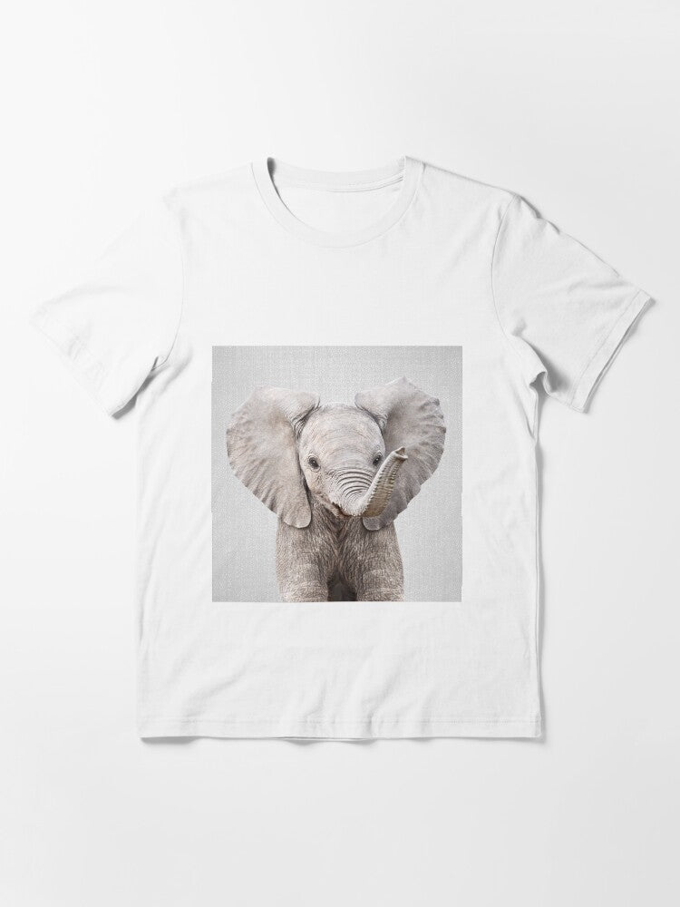 Baby Elephant - Colorful Essential T-Shirt Hoodie Sweatshirt | TeeSparky.com (Image 3)