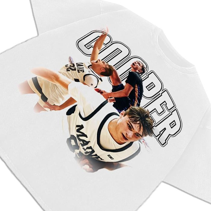 Cooper Flagg Coop Vintage Style Basketball 90's Graphic Design T-Shirt Crewneck Cotton