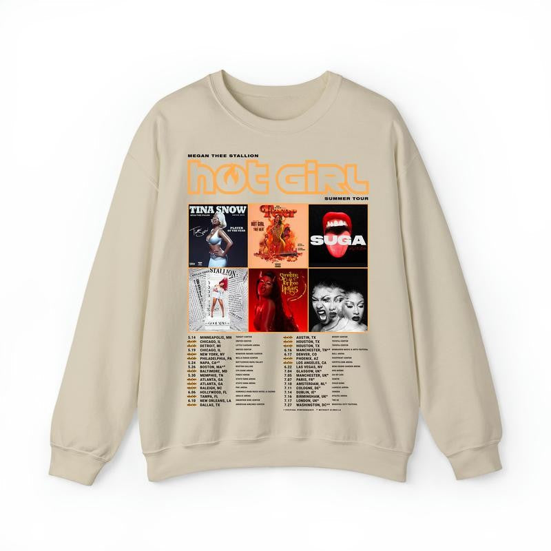 Meg Full Albums Matching H0t Gi4l Summ3r Tour Shirt