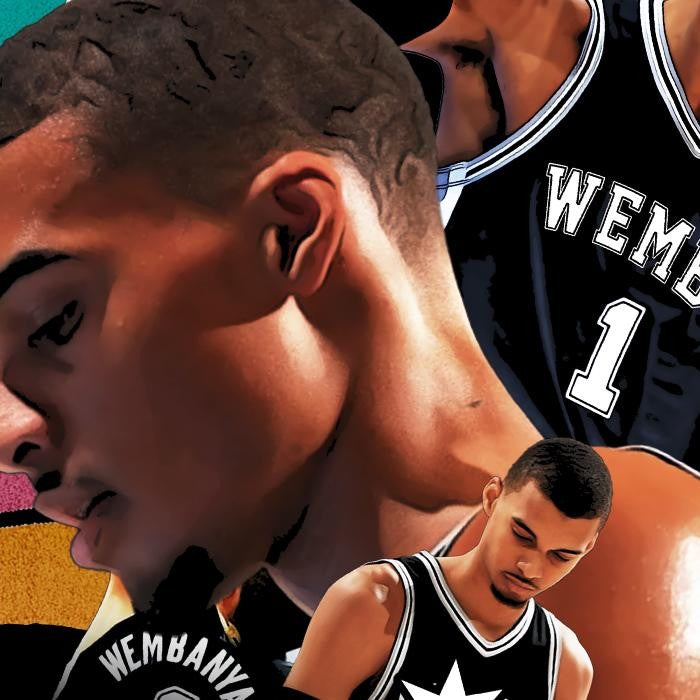 Victor Wembanyama Wemby Space Monstar Jam 90's Vintage Style Retro Custom Graphic Design T-Shirt Crewneck Cotton Menswear Top