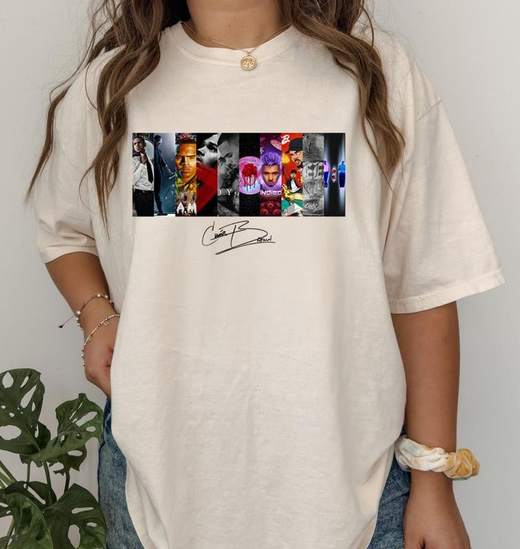Chr1s Brown Full Album Shirt, Chris Br0wn Tour Shirt