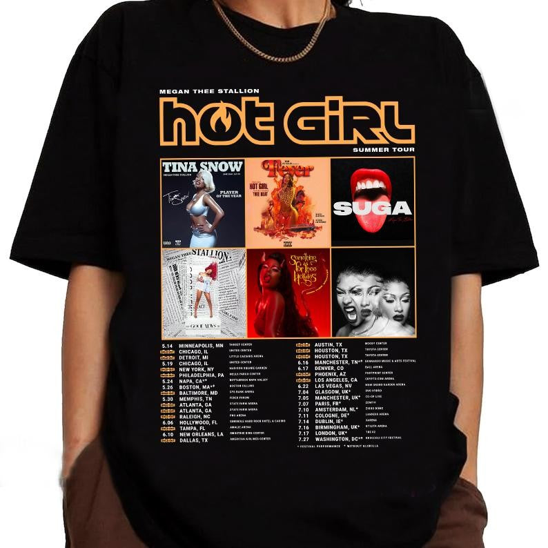 Meg Full Albums Matching H0t Gi4l Summ3r Tour Shirt