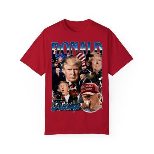 Donald Trump 2024 90s Vintage Bootleg Style T-Shirt, Classic Retro Graphic Unisex Tee Gift For Men and Women