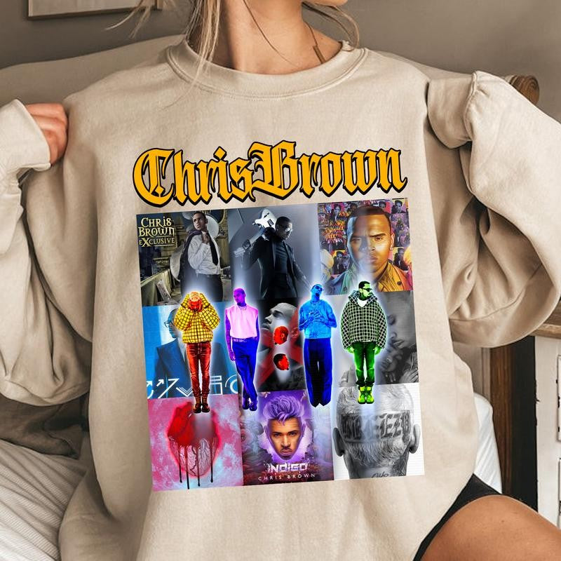 Chris Br0wn 11:11 Tour 2024 Fans 90s Rap Shirt