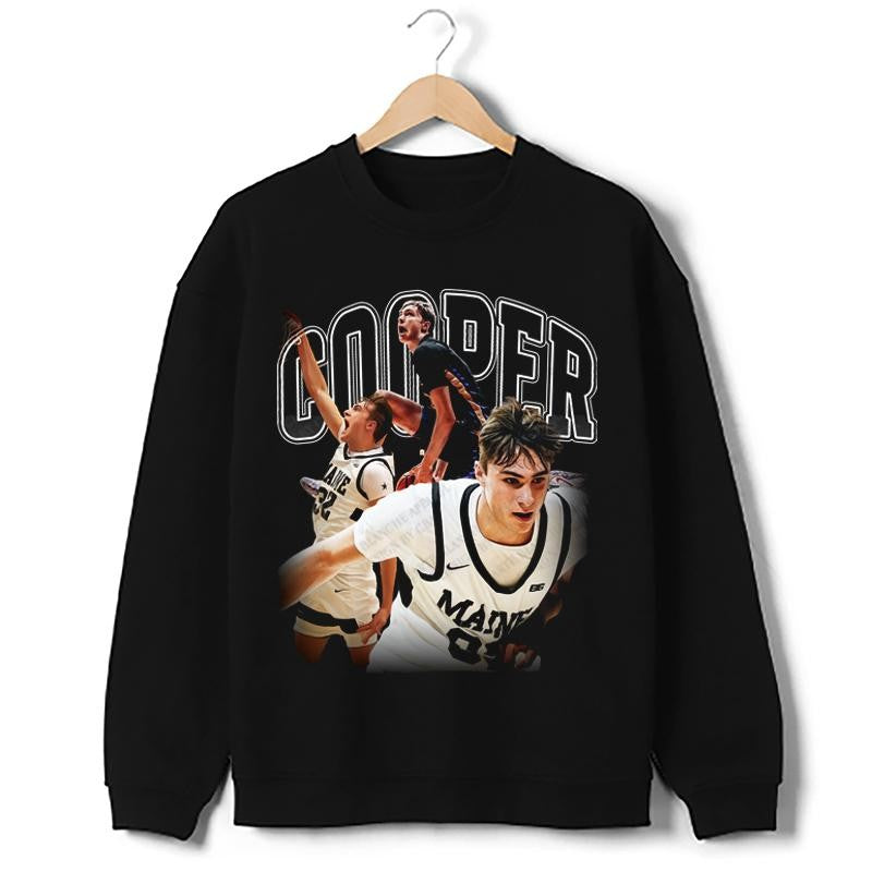 Cooper Flagg Coop Vintage Style Basketball 90's Graphic Design T-Shirt Crewneck Cotton