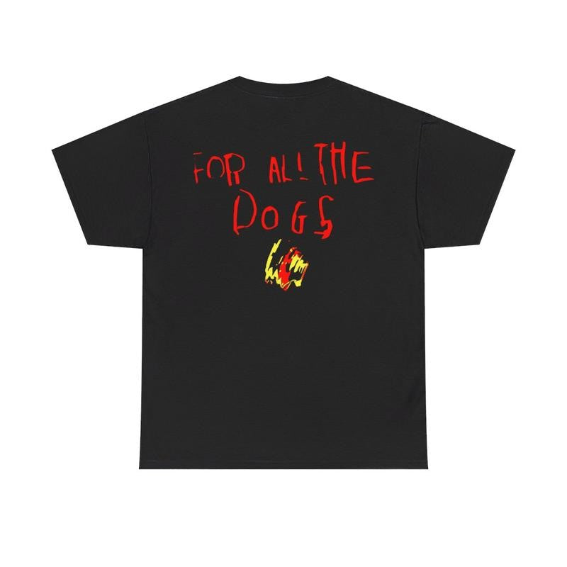 For All The Dogs Drake - Heavy Blendâ„¢ Graphic T-Shirt Casual Classic Cotton Menswear Retro Top Vintage Comfy Day Tshirt