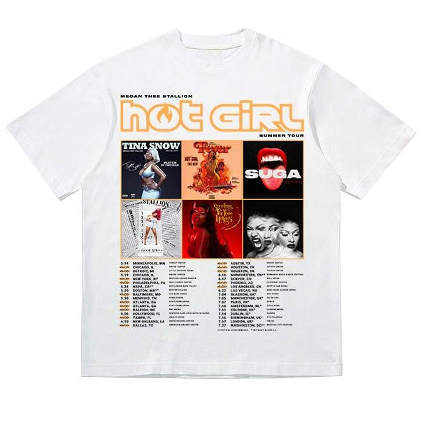 Meg Full Albums Matching H0t Gi4l Summ3r Tour Shirt