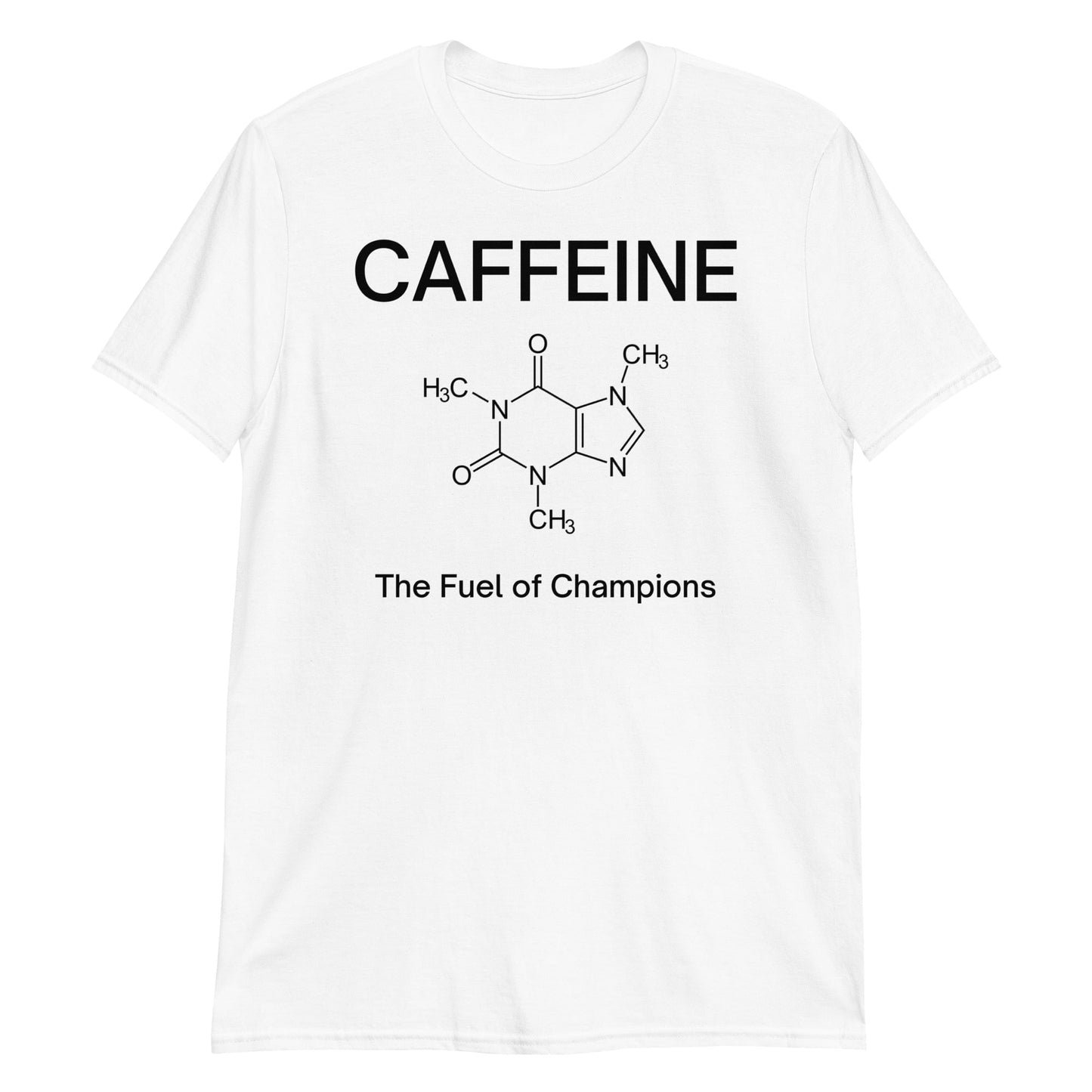 CAFFEINE Molecule – The Fuel of Champions T-Shirt