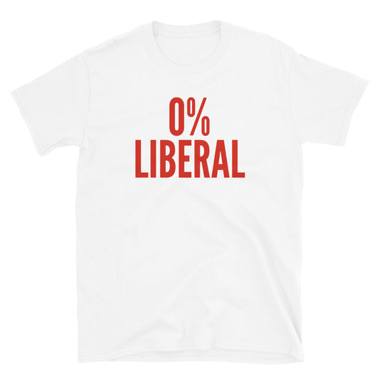 0% Liberal, Canadian version T-Shirt