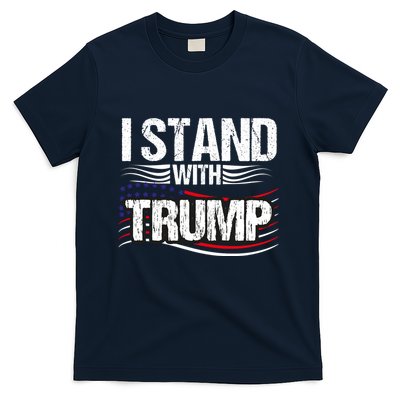 Vintage I Stand With Trump Pro Trump Supporter T-Shirt