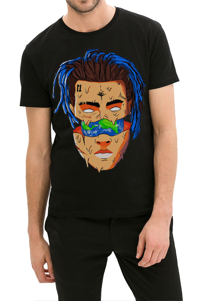 Xxxtentacion Half Sleeve T-Shirt Style008 Hoodie, Sweatshirt | TeeSparky.com